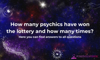 How many psychics have won the lottery and how many times?